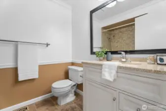 Full bathroom upstairs