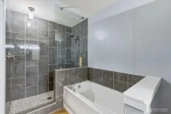 Primary Bath with Soaking