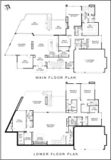 Main level living with daylight lower level that steps out to large level yard