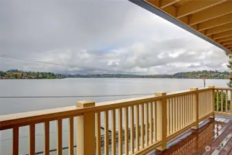 Just you and Lake From your Primary Bedroom Deck~