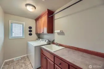 Upstairs Laundry