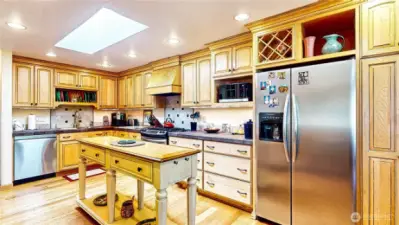 Spacious Kitchen with Gas Range