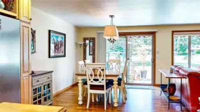 Dining Room with Patio Access