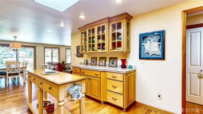 More Cabinets in Kitchen