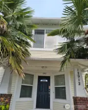 Main entrance with Beautiful Palm Trees