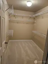 Master Walk in closet