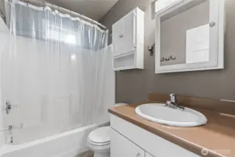 Hall bath