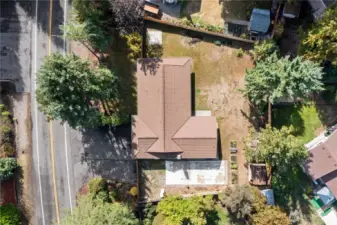 Areal view of property
