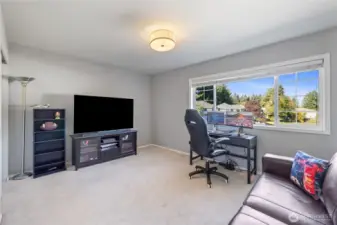 Bedroom #4 currently used as an office