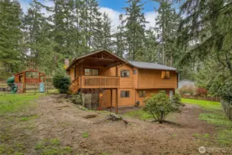 Play area conveys with the home as well.