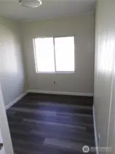 Smaller bedroom or office.