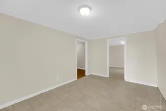 Flex Space downstairs.