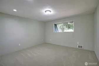 Unit 1 primary bedroom.