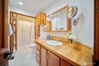 Full guest bath.