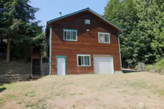 Lower garage.