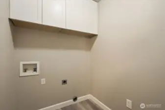 Utility room off of 3/4 bath