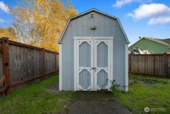 2 sheds for all your garden tools