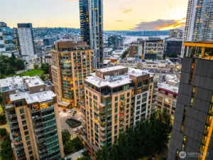 In the heart of it all…