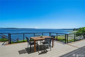 Many areas to enjoy the view from