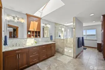 Spa like primary bath