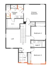 Plan layout not actual home