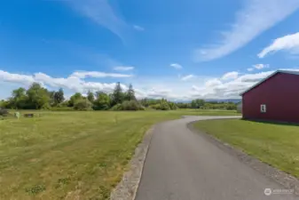 A rare opportunity! 1.41 acres for your home and hangar, with a taxiway to the beautiful Sequim Valley Airport.