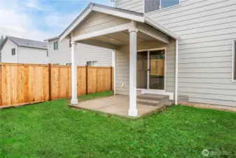 Disclaimer: Photos have been edited to show backyard landscaping