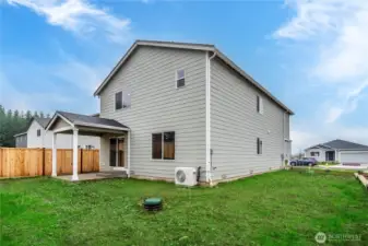 Disclaimer: Photos have been edited to show backyard landscaping