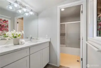 Master bathroom