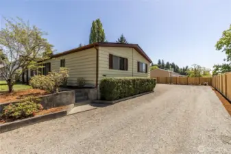 New premium cedar privacy fence