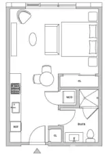 Floor plan.