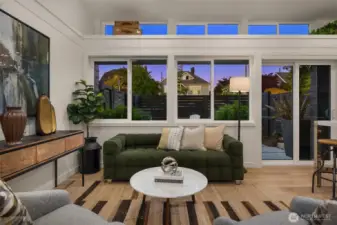 Light and bright living room