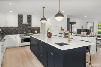 Double islands, ovens & sinks!