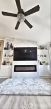 Gorgeous Built Ins to enjoy family time