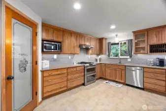 Walk in pantry,
