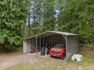 Do you have toys?  This build is tall enough to house a trailer or RV.