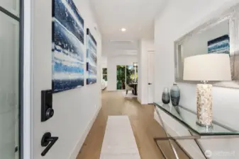 10 Foot Ceilings on Main Level / 8 Foot Door Frames Throughout.