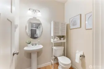 Half main floor bath.