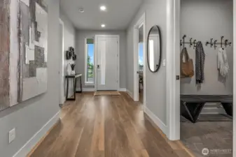 Photos of Oregon model home. Not actual home.