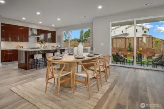 Photos of Oregon model home. Not actual home.