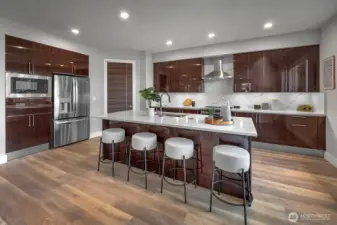 Photos of Oregon model home. Not actual home.