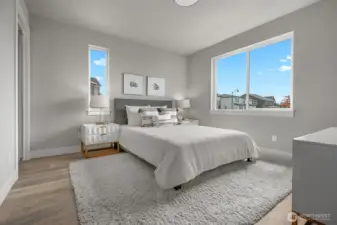 Photos of Oregon model home. Not actual home.