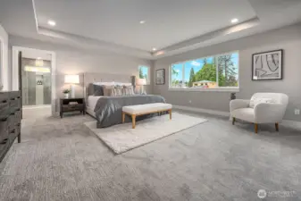 Photos of Oregon model home. Not actual home.