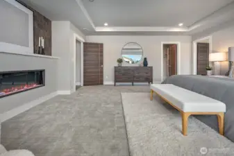 Photos of Oregon model home. Not actual home.