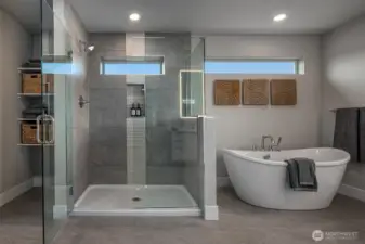 Photos of Oregon model home. Not actual home.