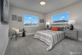 Photos of Oregon model home. Not actual home.