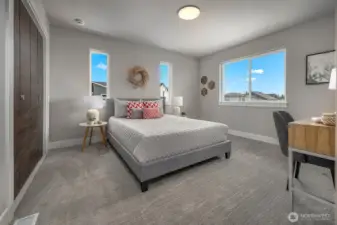 Photos of Oregon model home. Not actual home.