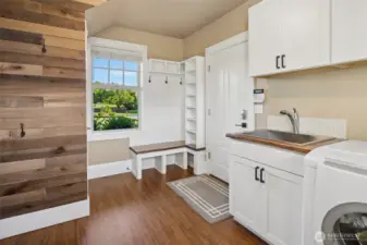 Main floor laundry