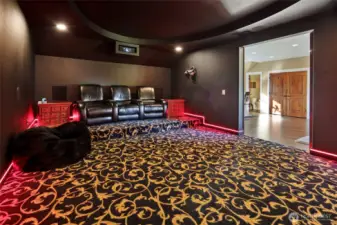 Theater/virtual reality room