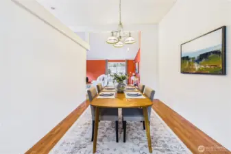 "Formal" dining room